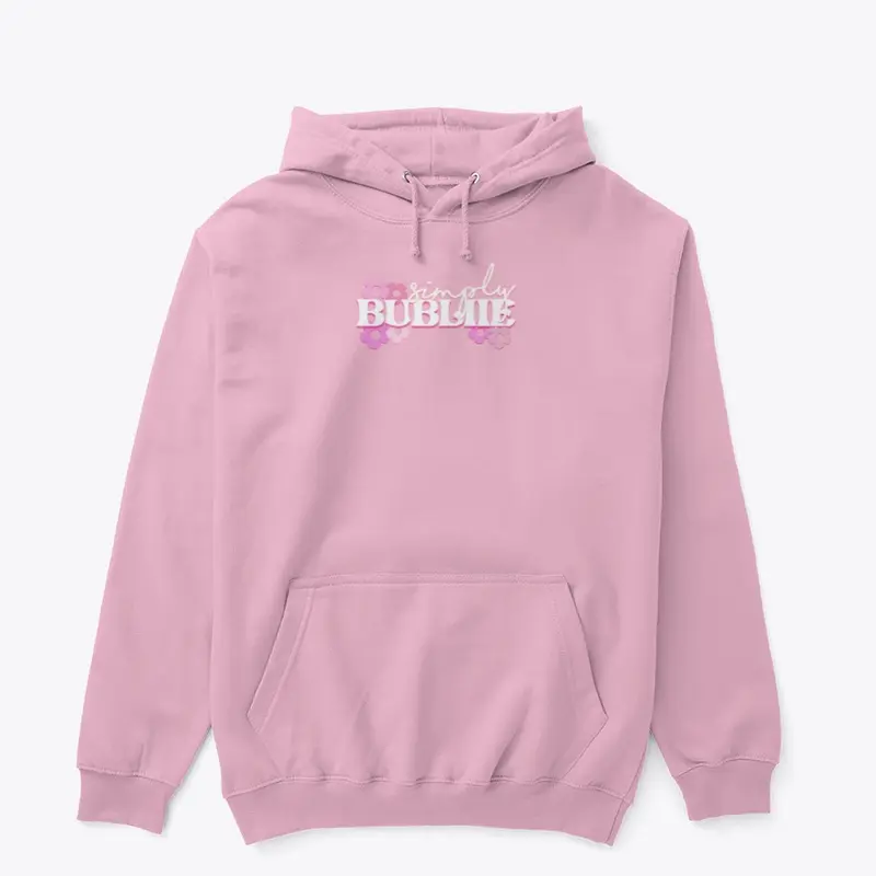 Pink Floral SiimplyBubliie Hoodie